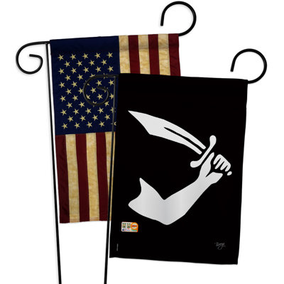 Double Sided 18.5'' H x 13'' W Polyester Garden Flag
