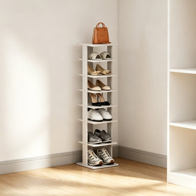 8 Pair Shoe Rack