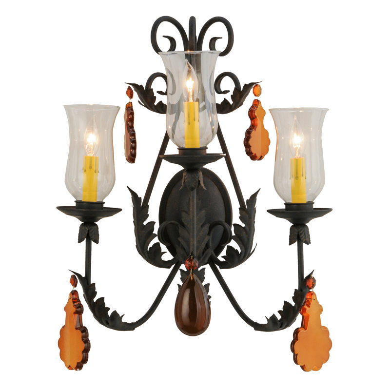 French Elegance Candle Wall Light