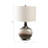 Red Barrel Studio® 32" Eaves Handfinished Glass Table Lamp