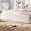 Lit de sol rembourré en tissu Teddy, cadre de lit pour enfant bas-1622034653-1622034654