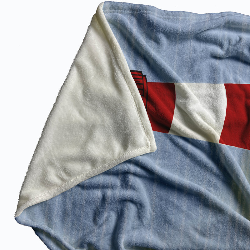 Wardel Plain Weave / Muslin Throw Blanket, Red