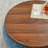 Round Storage Ottoman, 2 in 1 Function, Work as End table and Ottoman,with small seat,(25"x25"x14.7")-781937034