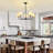 5-Light Modern Dimmable Chandelier With Fabric Shades-1571777153