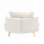 Chaise en velours côtelé avec repose-pieds-1121952716