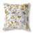 Floral, blanc et or