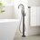 Robinet de baignoire autoportant à poignée simple Greyfield