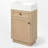 18" Single Bathroom Vanity With Resin Top