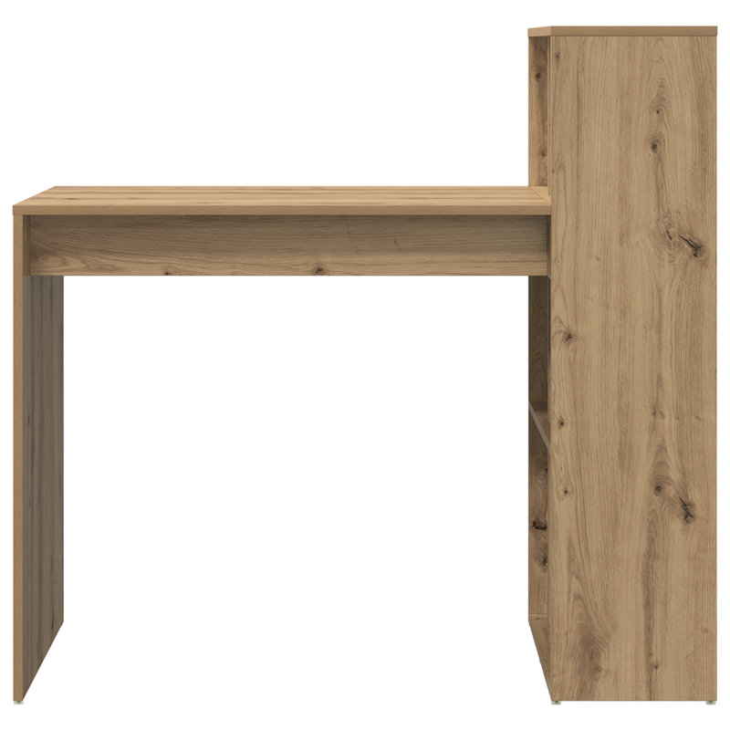 Writing Desk Engineered Wood, Artisan Oak