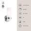 1 - Light Bath Sconce-64112842