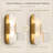 Zaheda Dimmable LED solid brass Wall Mounted Sconce with Alabaster Shade-716717243-718990504