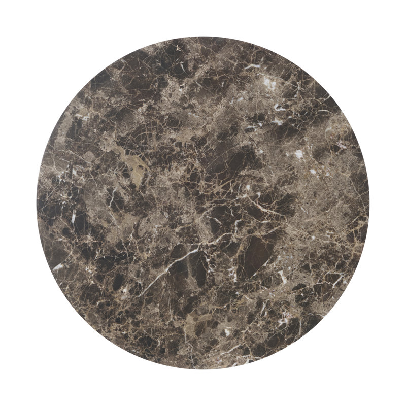 Ashburton Place Round Marble Top Side Table