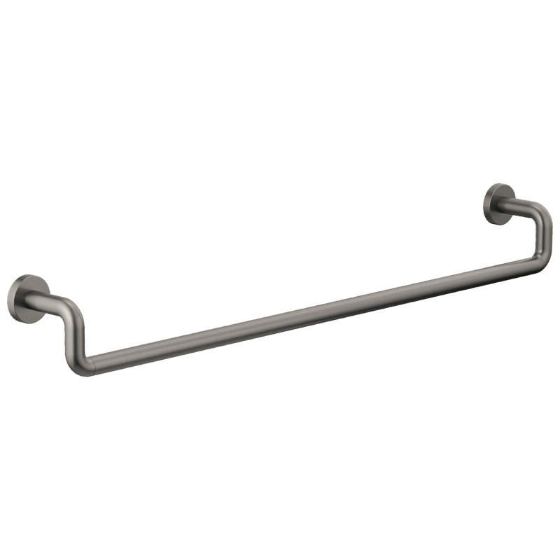 Litze® 30" Wall Mounted Towel Bar, Luxe Steel
