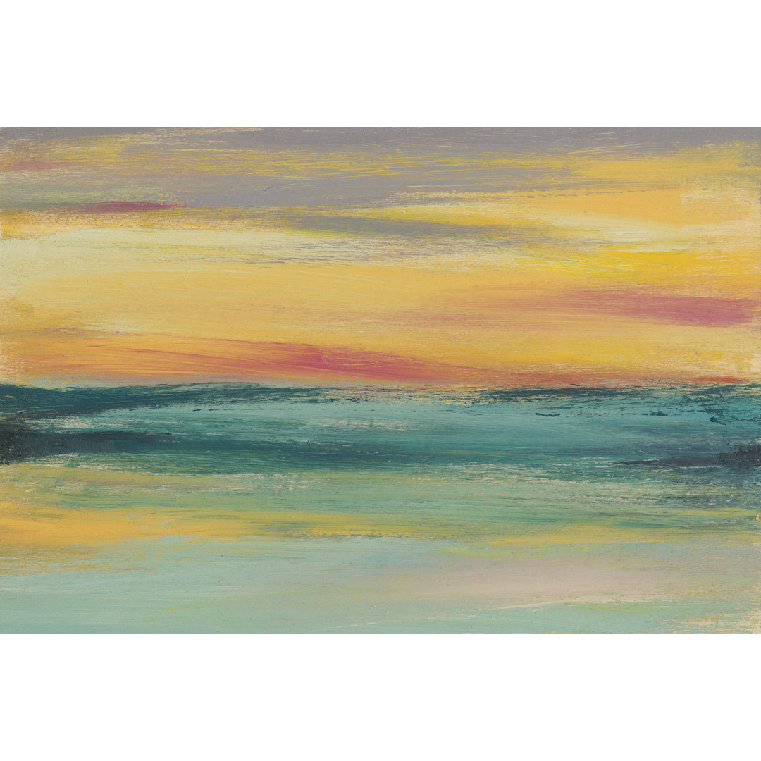 Leinwandbild Sunset Study III von Jennifer Goldberger