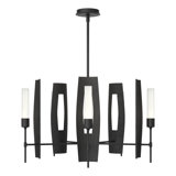 Passage 5 - Light Wagon Wheel Chandelier