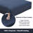 Ensemble de coussins de chaise d'extérieur / intérieur, coussins de remplacement de siège de patio profond-1537683508
