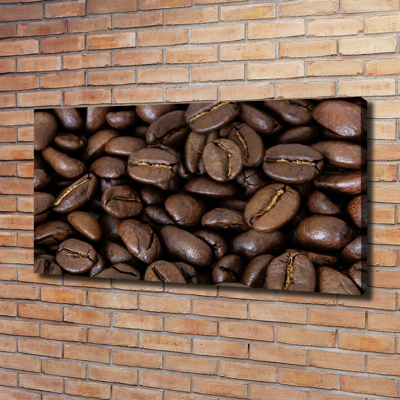 Coffee Beans - Wrapped Canvas Print