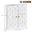 Bathroom Wall Cabinet Medicine Cabinet with Shelf, White