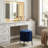 Daylany Velvet Ottoman