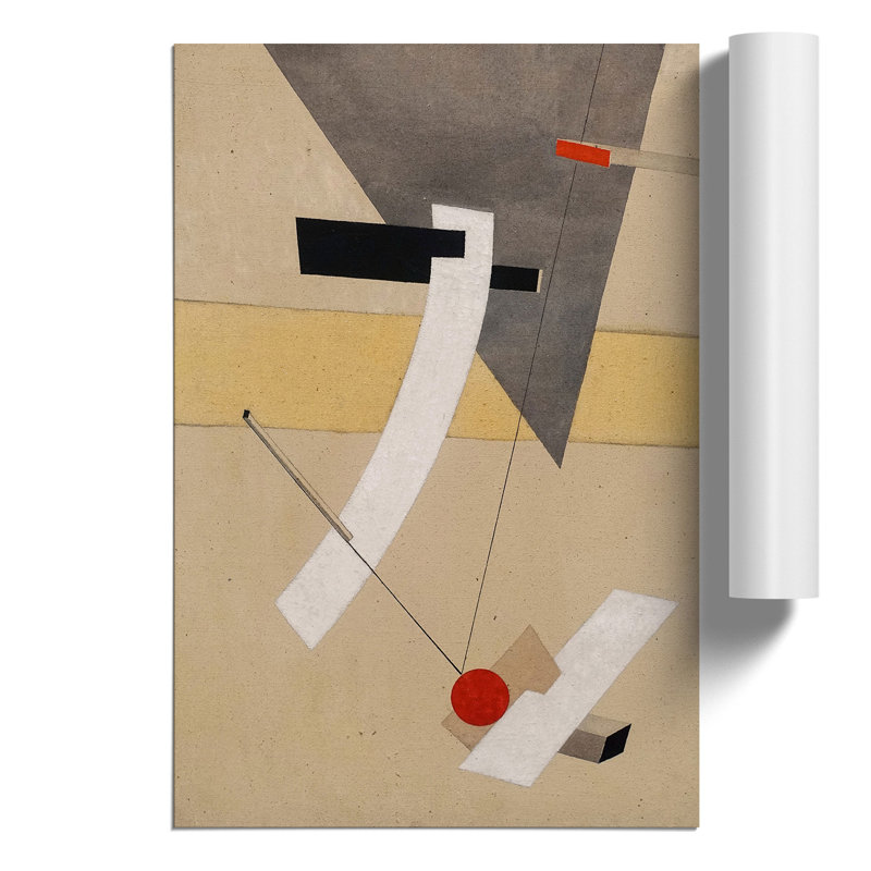 Proun 12E by El Lissitzky - Frameless Print, 30cm H x 21cm W x 0.1cm D