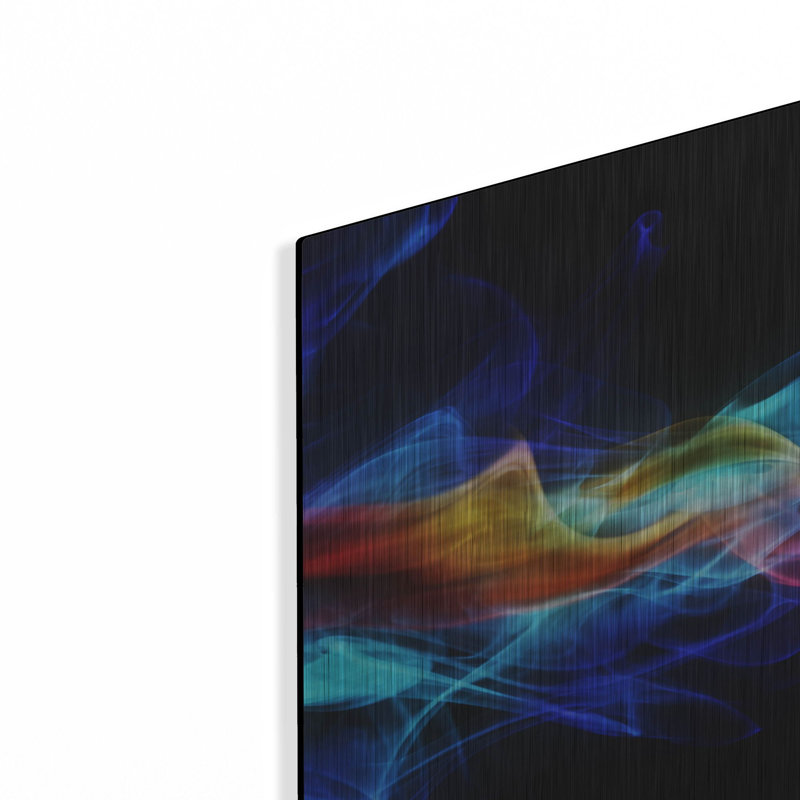 «Smokey Haze» par Luxe Metal Portfolio, H 12 po x l 24 po