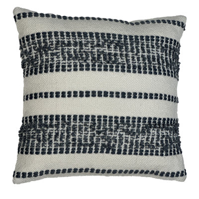 Mineral striped cushion 18''x18''