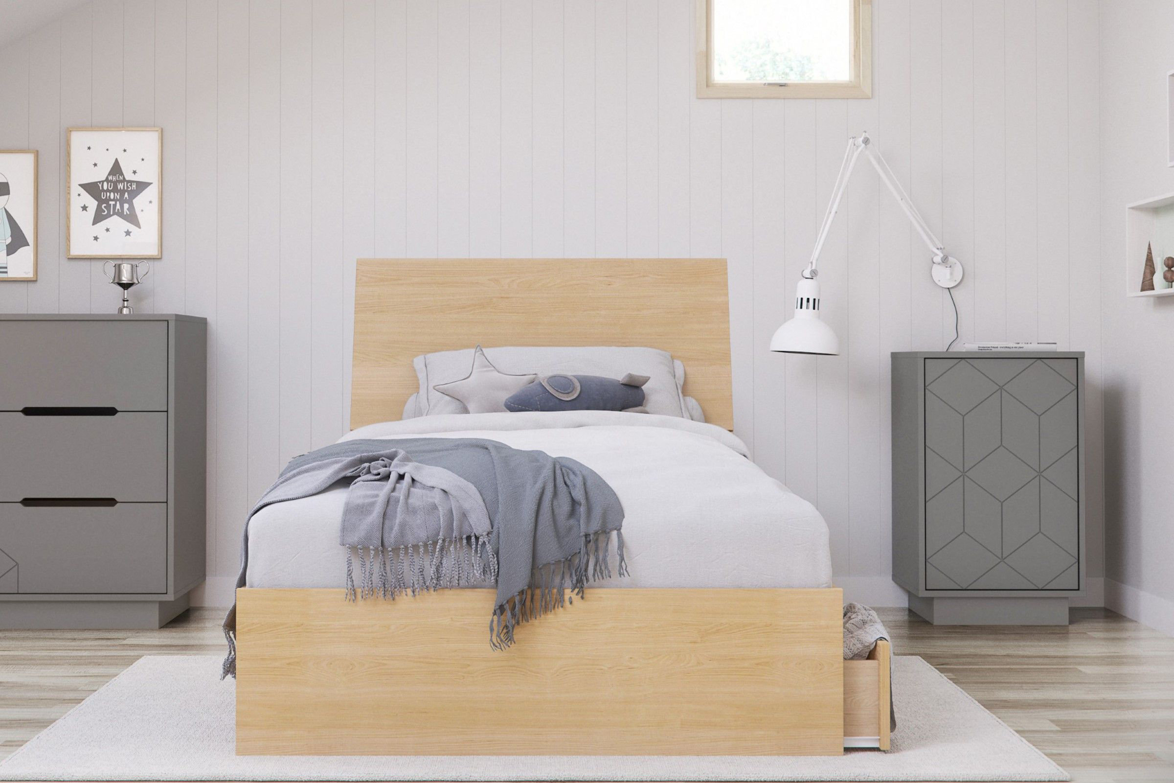 Latitude Run® Callanish Platform 2 Piece Bedroom Set | Wayfair