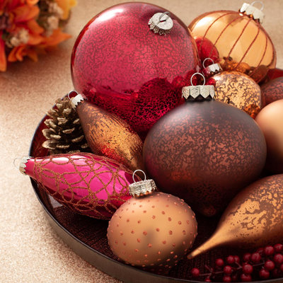 36.4cm Mixed Glass Ball Ornament