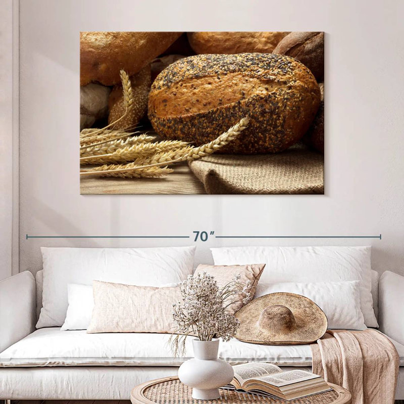 Yarlin Breakfast Rye Bread, 32" H x 48" W