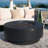 Round Concrete Smokeless Fire Pit Table with Lid-86332008