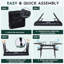 Lightweight Folding Camping Table with 4 Side Tables & Mesh Net for BBQ, Grill, and Outdoor Use