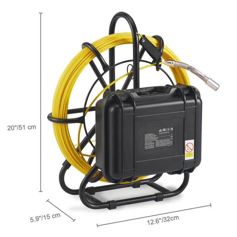 Caméra pour égouttement de canalisation 9 pi.