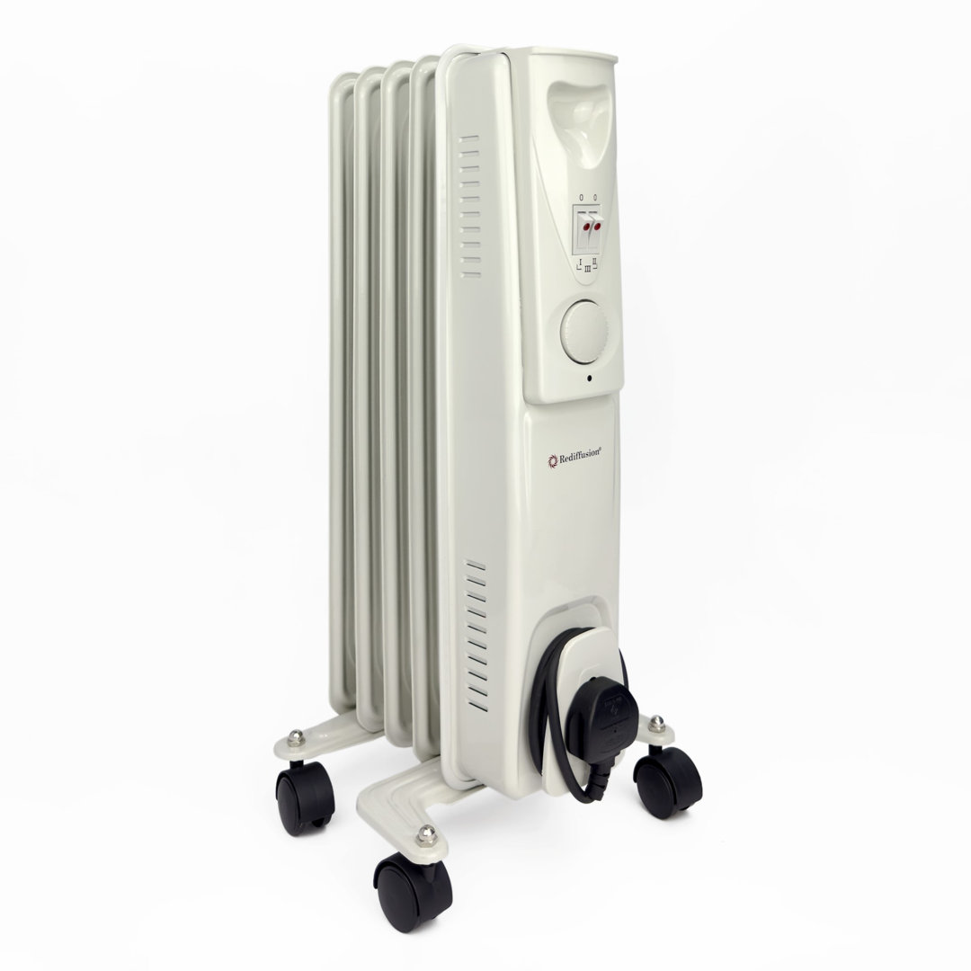 Rediffusion 2000w 9 Fin Oil Filled Radiator