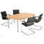 Bouton 180cm Boat Shaped Conference Table-38355767