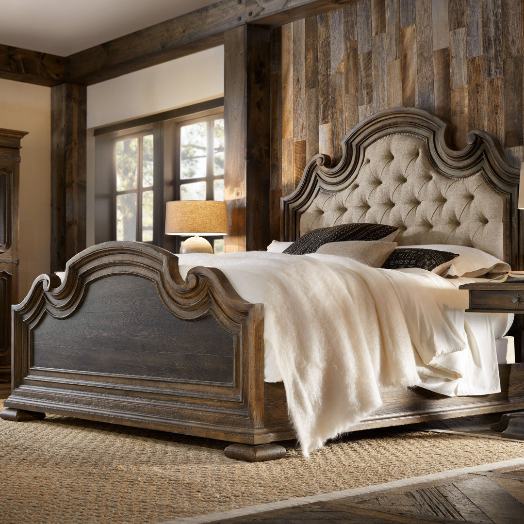 Hill Country Upholstered Standard Bed Hooker Furniture 