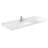 60 In. W X 22 In. D Single Countertop In Light-Vein Carrara Cultured Marble With Undermount Square Sink, Backsplash, And Sidesplash-54522646