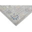 Hand Knotted Wool Area Rug in Silver
