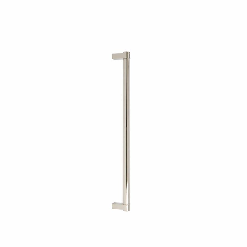 Emtek Select Appliance Pull, Rectangular Stem & Smooth Pull, Polished Chrome, 12"