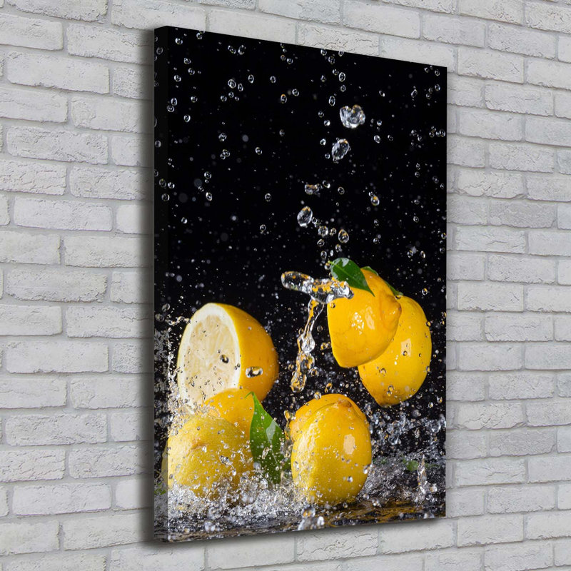 Lemon - Wrapped Canvas Print