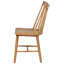 Chaise d'appoint en bois massif