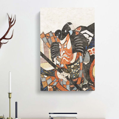 Danjuro Ichikawa II by Henry Alken - Wrapped Canvas
