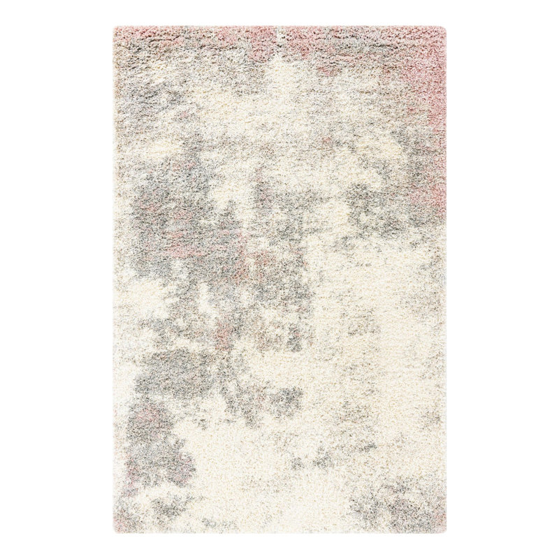 Performance Abstract Indoor Rug, Rectangle 6'1" x 9'