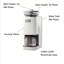 SHEFUAI 6 cups -Cup Coffee Maker Coffee & Espresso Maker French Press Coffee Maker Percolator Turkish Coffee Pot