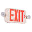 Thermoplastic Surface-Mounted LED Emergency Exit Combo Sign