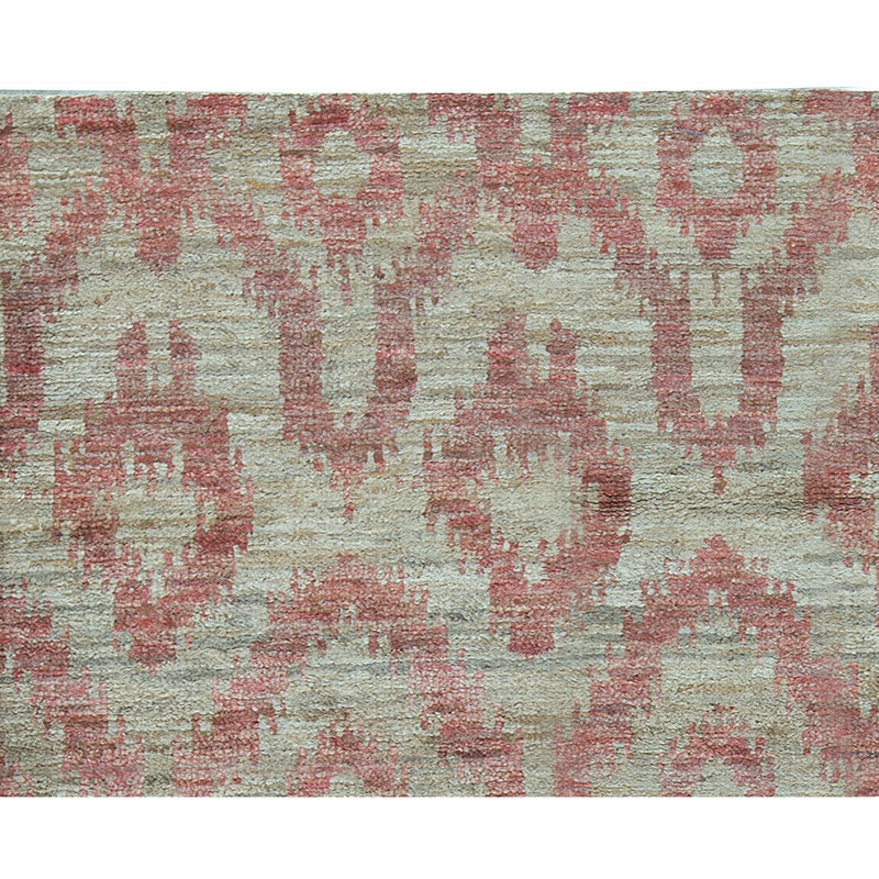 Hand-Knotted High-Quality Red Area Rug