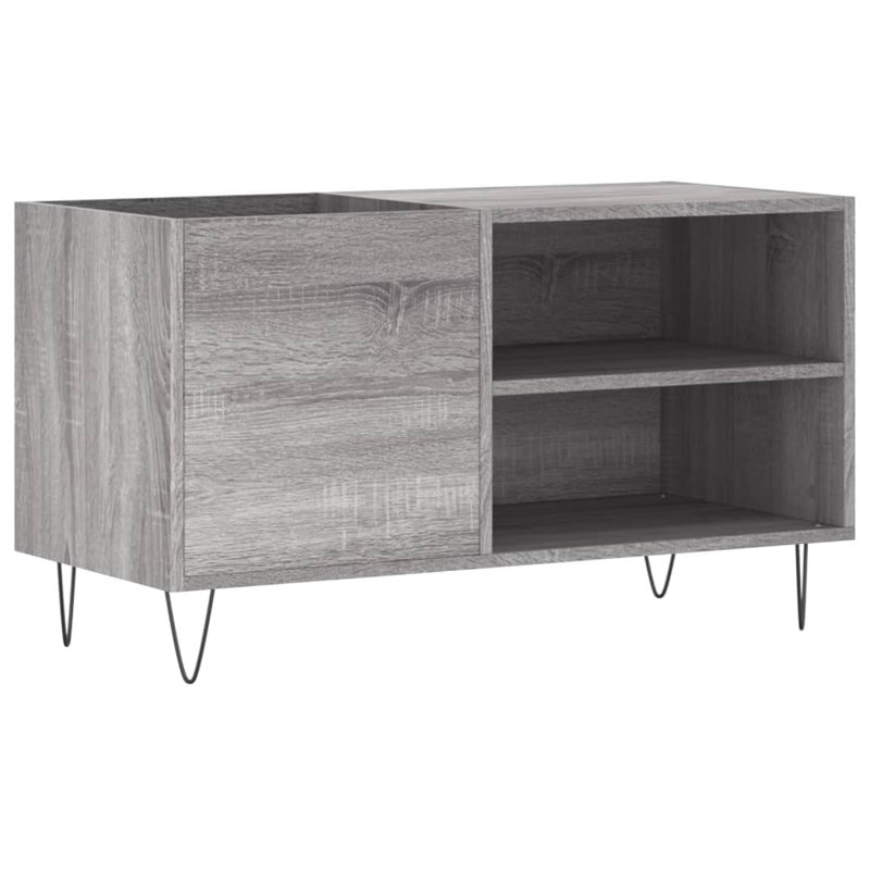 48cm H Media Cabinet, Grey Sonoma