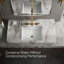 Bec de lavabo de salle de bain Composants-96337646