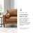 59" Pillow Top Arm Reclining Loveseat
