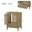 Base de meuble-lavabo simple 23,6 po seulement