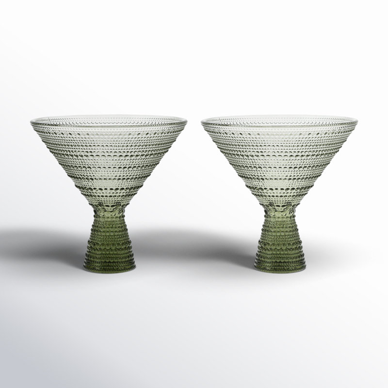 Fortessa Jupiter Martini Glass, Smoke Gray